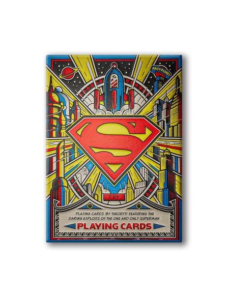 Superman playing cards