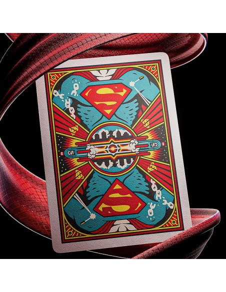 Superman playing cards