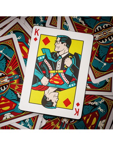 Superman playing cards