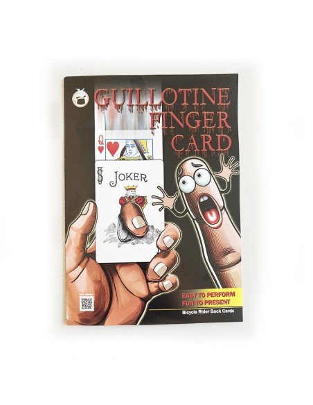 Guillotine Finger Card - Bicycle