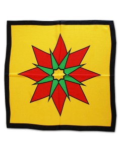 Sitta Star Silk - Giallo - Cm 55 x 55