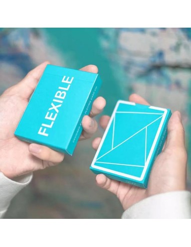 Flexible Blue Gradient Playing Cards by TCC
