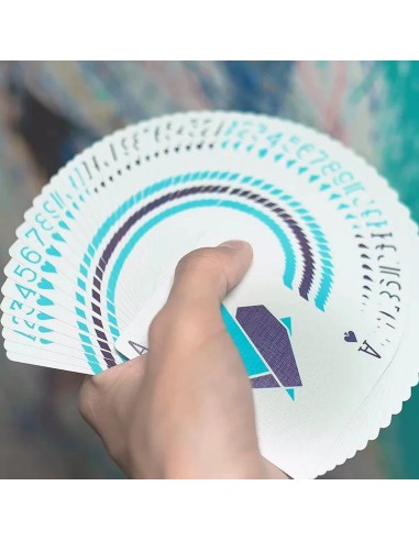 Flexible Blue Gradient Playing Cards by TCC