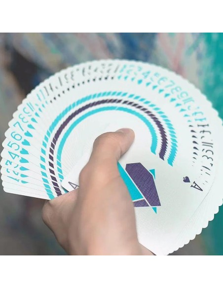 Flexible Blue Gradient Playing Cards by TCC