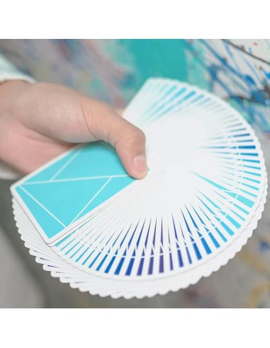 Flexible Blue Gradient Playing Cards by TCC
