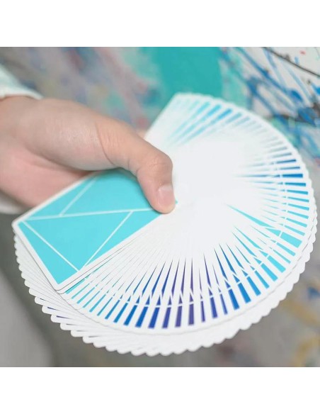 Flexible Blue Gradient Playing Cards by TCC