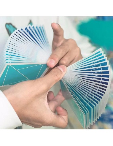 Flexible Blue Gradient Playing Cards by TCC