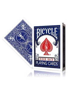 Marked Bicycle Rider Back Playing Cards  2nd ed. - Blue (marked)