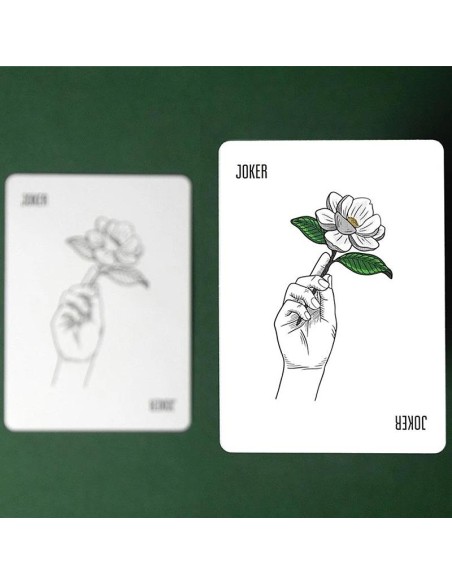 Magnolia Playing Card