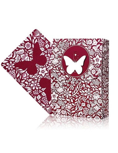 Original 3rd Edition Butterfly Playing Cards  with video tutorials - Red (marked)