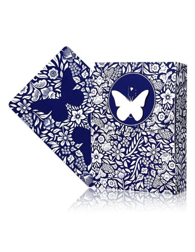 Original 3rd Edition Butterfly Playing Cards  with video tutorials - Blue (marked)
