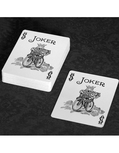 Marked Bicycle Rider Back Playing Cards  2nd ed. - Blue (marked)