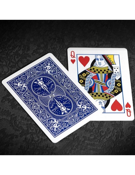 Marked Bicycle Rider Back Playing Cards  2nd ed. - Blue (marked)