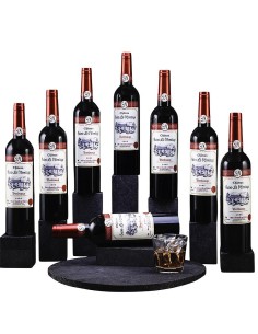 Shiraz Wine Bottles by Tora Magic