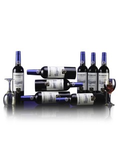 Sky Wine Bottles by Tora Magic