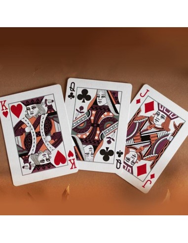 Butterfly Seasons Playing Cards - Autumn  (marked)