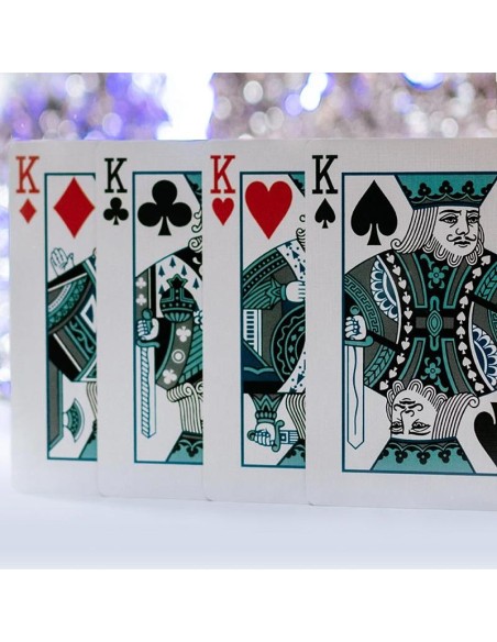 Butterfly Seasons Playing Cards - Winter  (marked)