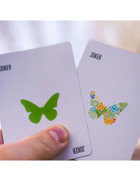 Butterfly Seasons Playing Cards - Spring  (marked)