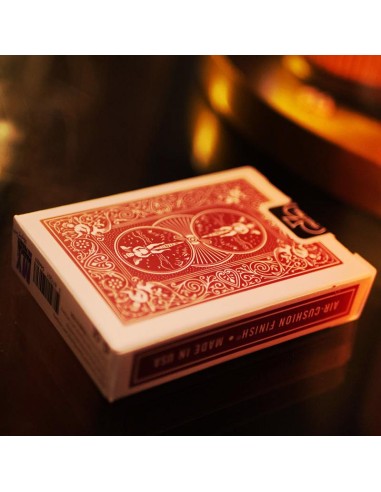 Bicycle - Metallic Deck Ruby