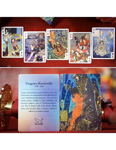 Kuniyoshi Playing Cards by 52 MUSÉE - Standard Edition