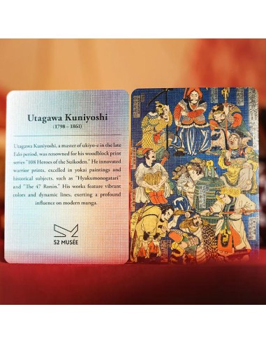 Kuniyoshi Playing Cards by 52 MUSÉE - Special Edition