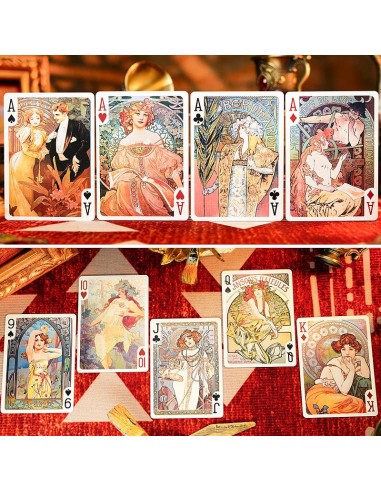 Mucha Playing Cards by 52 MUSÉE - Standard edition