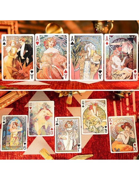 Mucha Playing Cards by 52 MUSÉE - Standard edition