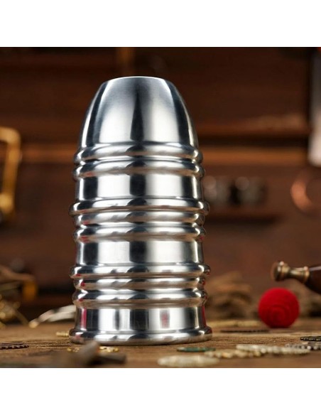 Aluminum Alloy Cups and Balls Set by TCC Magic