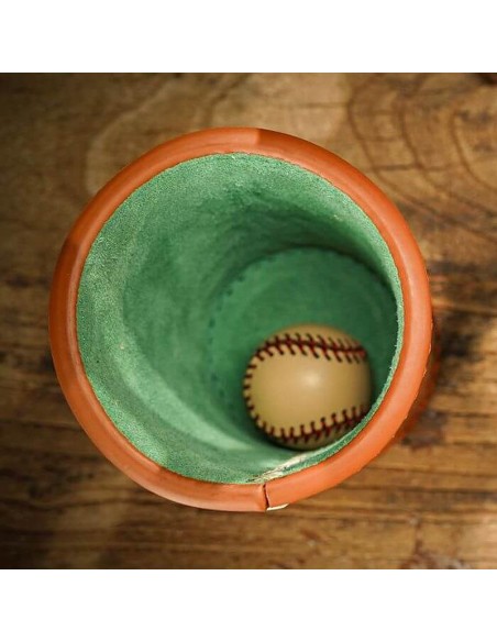 Leather Chop Cup by TCC (Clementine)