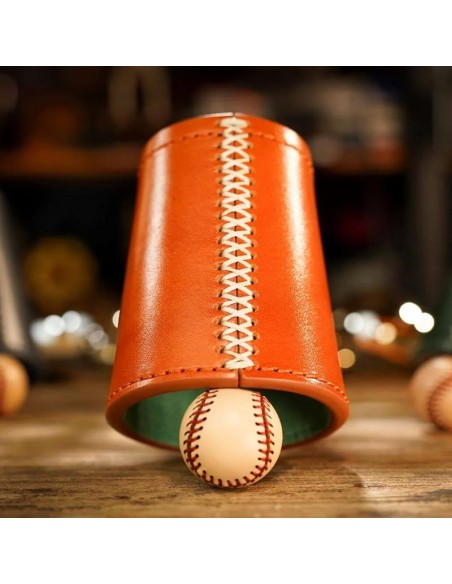 Leather Chop Cup by TCC (Clementine)