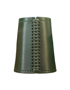 Leather Chop Cup by TCC (Deep Forest Green)
