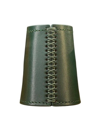 Leather Chop Cup by TCC (Deep Forest Green)