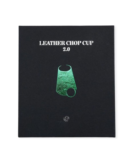 Leather Chop Cup by TCC (Deep Forest Green)