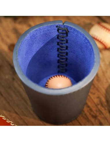 Leather Chop Cup by TCC (Surf Blue)