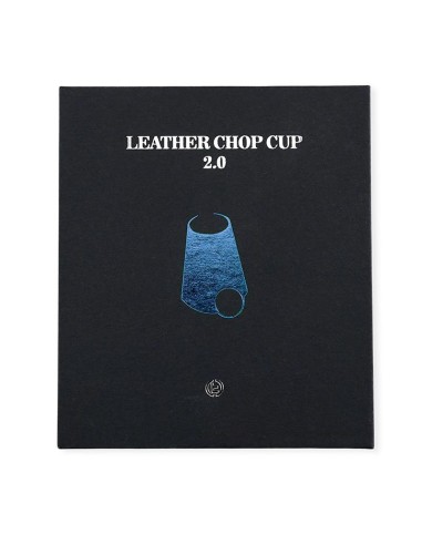Leather Chop Cup by TCC (Surf Blue)