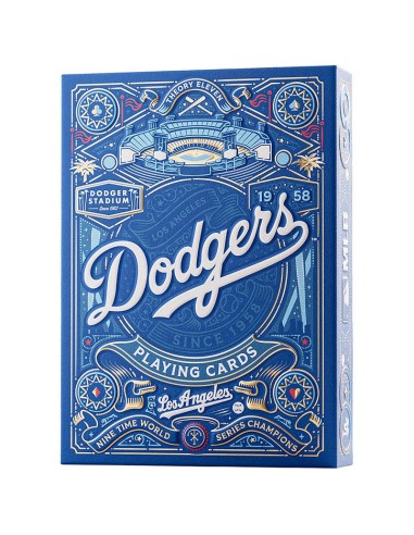 Dodgers Playing Cards by Theory11