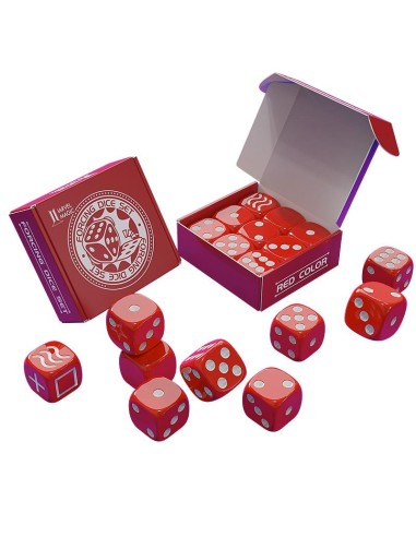Forcing Dice Set by Iarvel Magic - Forcing plus Normal Dice - Red