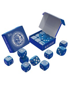 Forcing Dice Set by Iarvel Magic - Forcing plus Normal Dice - Blue
