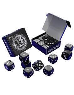 Forcing Dice Set by Iarvel Magic - Forcing plus Normal Dice - Black