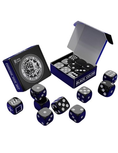 Forcing Dice Set by Iarvel Magic - Forcing plus Normal Dice - Black