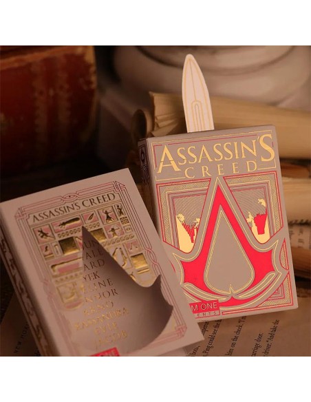 Assassin\'s Creed Legacy Playing Cards - White Hidden Blade Edition