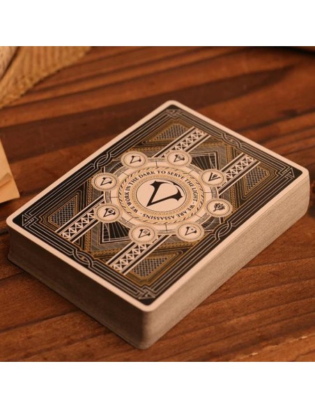 Assassin\'s Creed Legacy V2 Playing Cards - Black Hidden Blade Edition