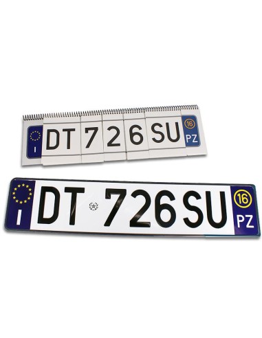 License Plate Prediction by IDEAA Lab - Targa italiana