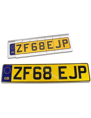 License Plate Prediction by IDEAA Lab - Targa inglese