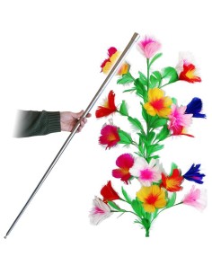 Vanishing Cane to Flowers - Silver